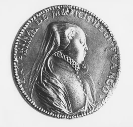 Médaillon de Catherine de Médicis (bronze)